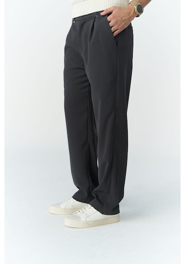 Wells Antrasit Erkek Pantolon Antrasit