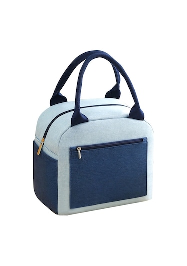 Yalıtımlı Fermuarlı Öğle Yemeği Çantası 001