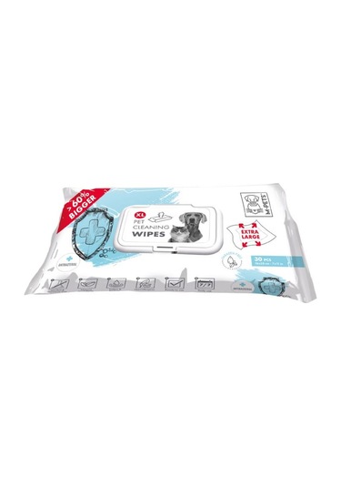 M-Pets XL Kedi Köpek Temizleme Mendili 30'lu