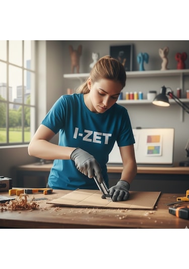 I-zet 18 Mm Metal Maket Bıçağı 24 Adet