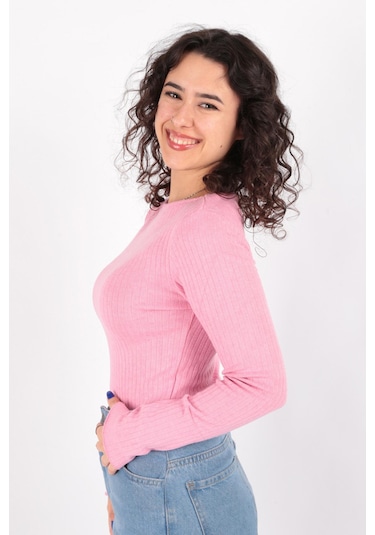 Busem W0011307 Kadın Bluz Şekerpembe