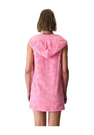 Penti Açık Pembe Towel Kaftan Pn66