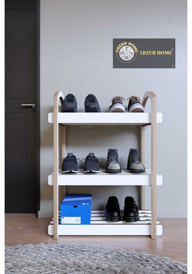 Abzer Home Ayakkabılık Beyaz