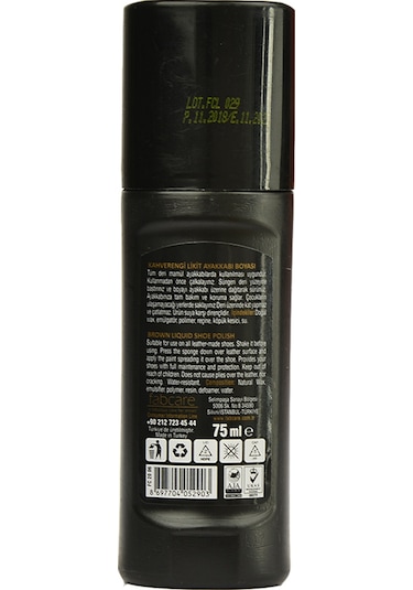 Fabcare FC 2006 Likit Ayakkabı Boyası 75 ML - Kahverengi Çok Renkli