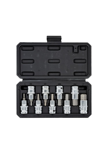 6049 1/2" Allen Uçlu Lokma Anahtar Takımı 9 Parça