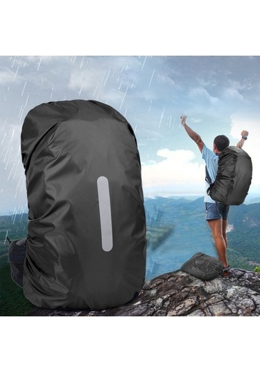 Pazly 20l-45l Sırt Çantası Yağmurluklu Kılıfı - Polyester Tafta 3 Boyut, Desen A Çok Renkli Çok Renkli