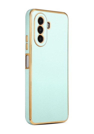 Huawei Nova Y70 Kılıf Zore Bark Kapak Mavi Açık