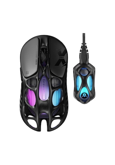 Gravastar Mercury Xpro Rgb 32k Dpı Optik Gaming Mouse+8k Dongle, Kablosuz, Magnezyum Alaşımlı, Progr Gsmercuryxpro