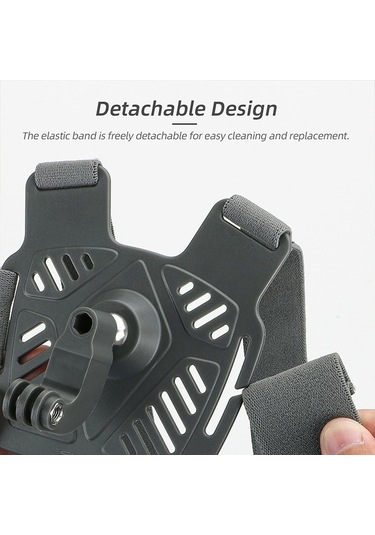 Bloomnest Sunnylife Xd742 Djı Osmo Pocket 3/gopro 12 Göğüs Kemeri, 360 Dönen Spor Kamera Aksesuarı Montajı Altın