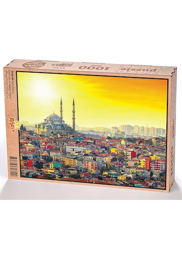 King Of Puzzle Fatih Camii Ahşap Puzzle 1000 Parça