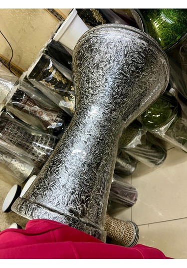 Vatan Gri Kırçıllı Bas Model Darbuka Kod 0332