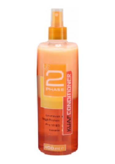 Kuaf Çift Fazlı Keratin & Pro Vitamin B5 Uv Filtreli Fön Suyu 400 ML