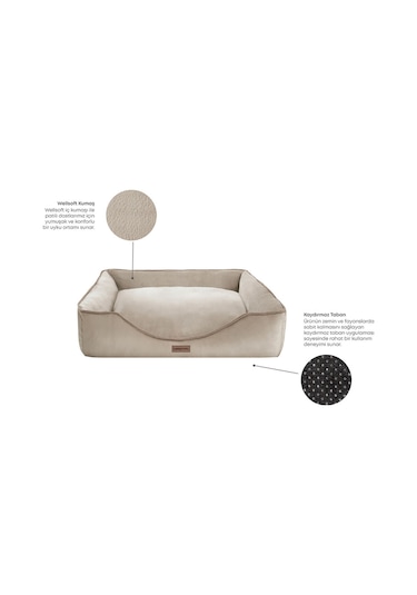 Yataş Bedding Miu Kedi & Köpek Yatağı - Orta Boy