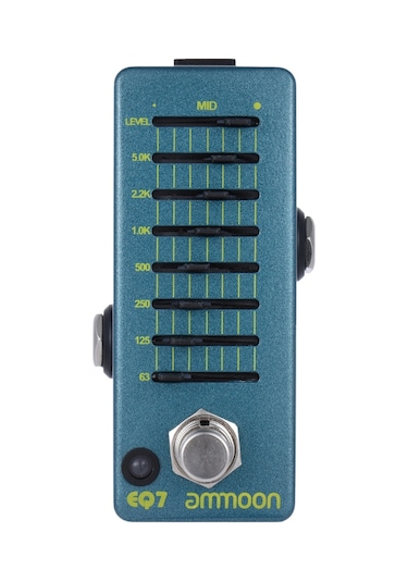 Ammoon Eq7 Mini Gitar Ekolayzer Efekt Pedalı 7-band I2585