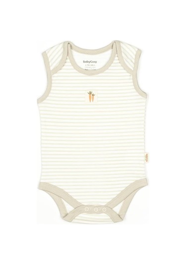 Bebek 3lü Askılı Badi Kutu Set %100 Organik Pamuk, Bebek Ve Yenidoğan Serisi - Csy5709 001