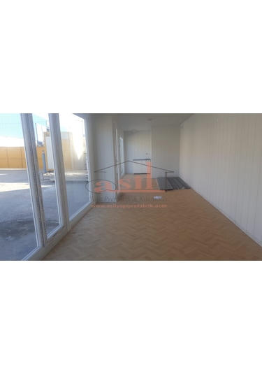 36 M² Tek Oda WcMutfaklı Dış Betopan İç Pvc Konteyner