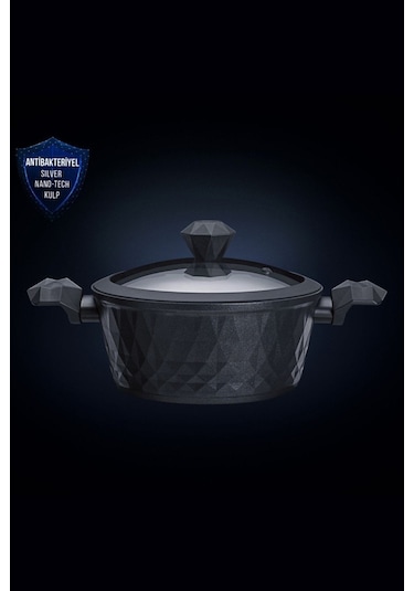 Karaca  Biodiamond Antibakteriyel Kulp Tencere 24 Cm
