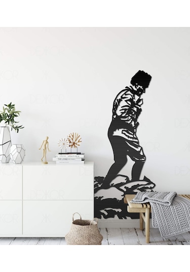 Atatürk Kocatepe Metal Poster Ev Ofis Duvar Süs Hediye Tablo