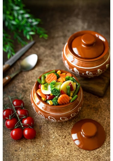 Milla Sweethome Fırın Kapları 2'li 430171309 Kahverengi