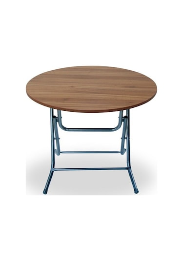 Sepet38 Teknor 90 Cm Yuvarlak Katlanır Masa - Yemek Masası