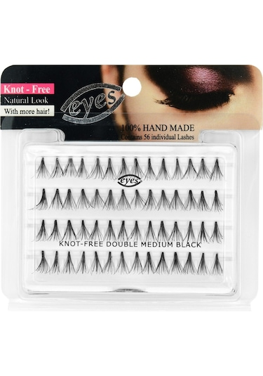Eyes Tekli Kirpik Topuzsuz Gür Medium Siyah-32