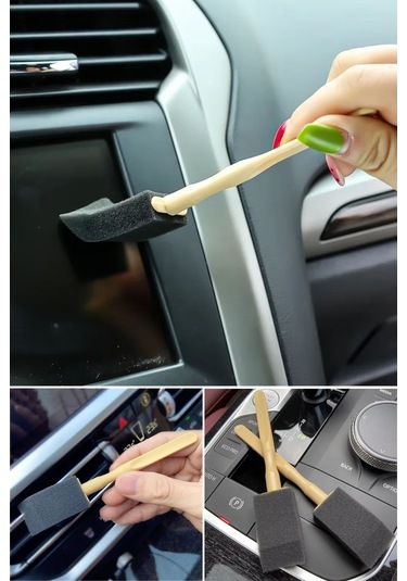 Dumles 5'li Araba Havalandırma Temizleme Fırçaları Klima Çıkışları,toz Alma&otomobil İçi Detaylı Mini Temizlik Aparatları