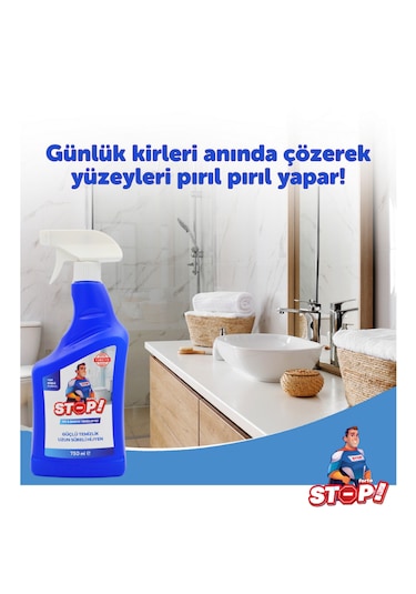 Stop Forte 3'lü Wc & Banyo Temizleyici