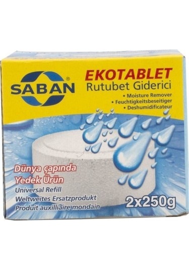 Saban 2X250 Gr Yedek Tablet - Naturel