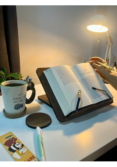 Kosceviz-vigowood Kitap Okuma Standı Ceviz