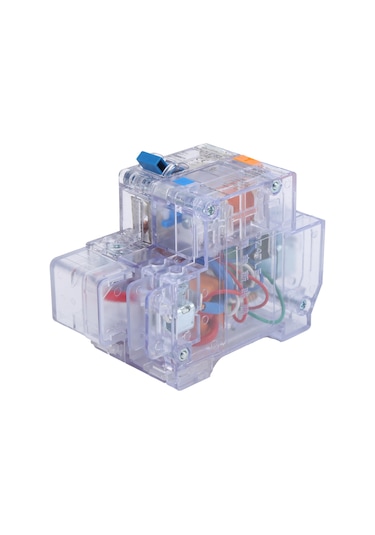 Moveevo Dz47le-63 1p+n C63 Ev Elektrik Sigortası, Şeffaf Akım Korumalı Anahtar, Ev Ve Ofis Tüketim Akımı Koruyucu, 0.03a Sızıntı Akımı, 0.1s Hızlı Kapanma