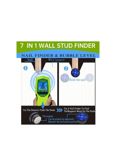 Willowhaven Turuncu 7'li1 Dedektör Metal Ahşap Kablolar Derin Tarama 2 36 İnç Seviye Kablo Uyarı