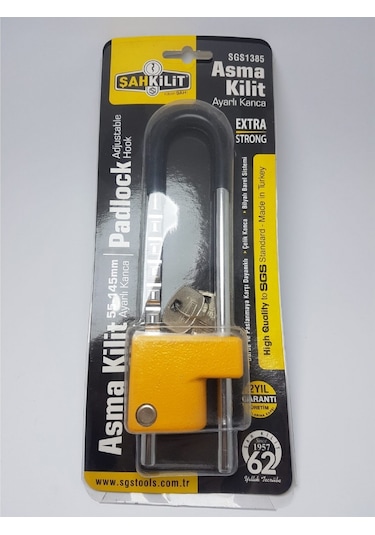 Şah Kilit Ayarlı Asma Kilit 55 145 MM