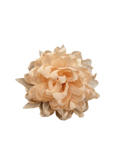 Homyl Kadınlar Için Çiçek Broş Rozeti Büyük Dans Ziyafeti Kayısı