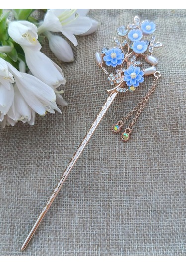 Villovatik Leandra Saç Tokası 144655158 Açık Mavi