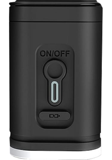 Kamp İçin Işıklı Elektrikli Hava Pompası Şişirme/söndürme Pompaları -a Siyah