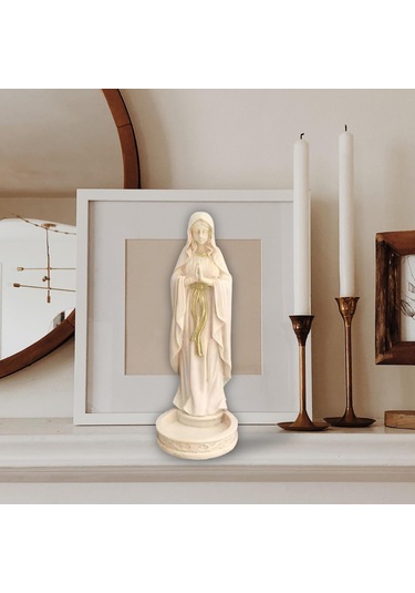 Dolıty Oturma Odası Masa Dekorasyonu Için Meryem Ana Heykeli 20 Santimetre