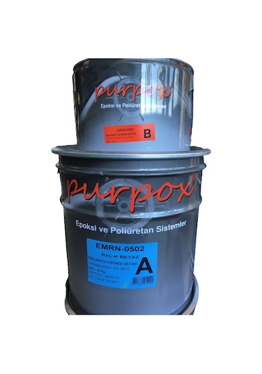 Purpox Marine Solventli Epoksi Astar Beyaz 20 KG