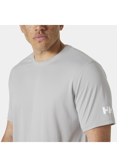 Helly Hansen Hh Tech 2.0 Erkek T-shirt-29798 Gri