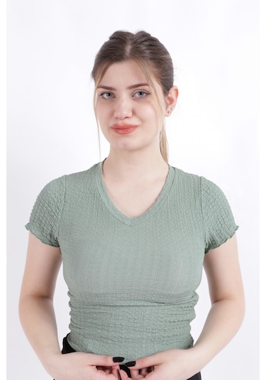 Busem S0010665-23y Kadın Bluz S0010665-R0432 Çağla Yeşili Busem S0010665-23y Kadın Bluz S0010665-R0432 Çağla Yeşili