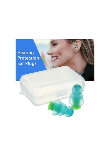 Yüzme Kulak Tıkacı Su Geçirmez Yeniden Kullanılabilir Silikon Spor Kulak Tıkacı