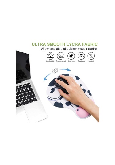 Mouse Pad, Bilek Destekli Sevimli Mouse Pad Bilgisayar Oyuncu Mouse Pad'i Çizgi Film 3d Fare Bilek Destekli Mouse Pad Dizüstü Bilgisayar Ofis Çalışma Kadın Erkek Çocuklar İçin