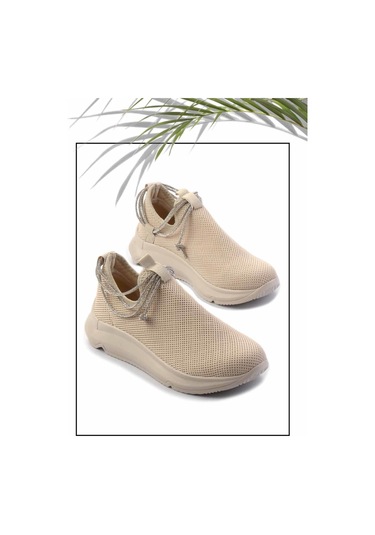 Bej Kadın Sneaker K01792010482 Bej