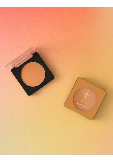 Flormar Yumuşak Dokulu & Doğal Işıltılı Kompakt Bronzlaştırıcı Pudra 008 Suntan