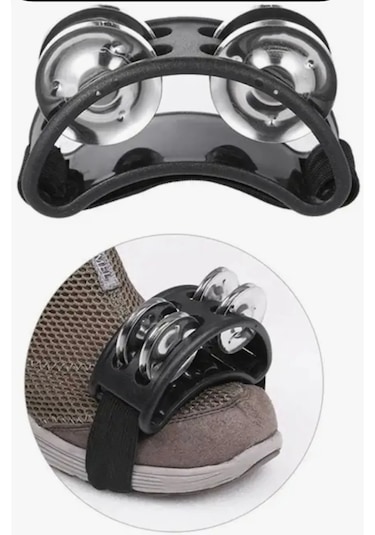 Ayak Zili Kaliteli Lastikli Her Ayağa Uyumlu Ritim Aleti