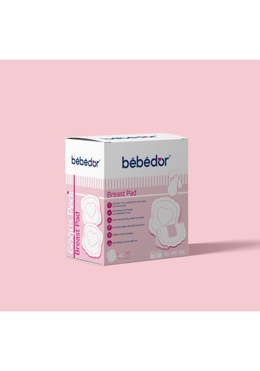 Bebedor Göğüs Pedi Hijyenik Tekli Ambalaj 40'lı
