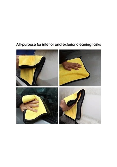 Yünlü Hassas Araba Yıkama Ve Temizlik Bezi Çok Renkli
