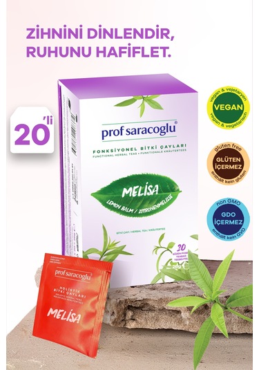 Prof Saracoglu Melisa Melisa Officinalis Bitki Çayı 20'li
