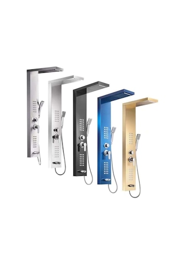 Sam Banyo Niagara Duş Paneli Mavi Siyah