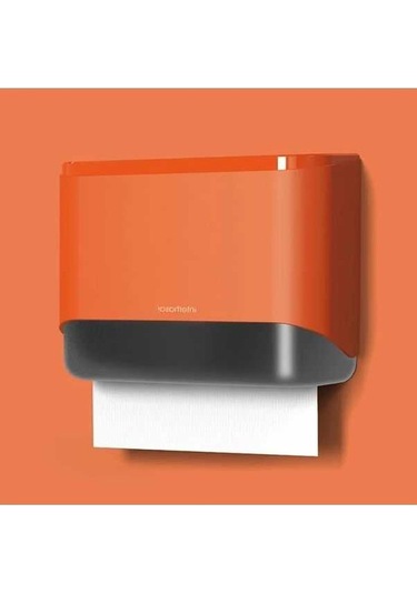 Fastbuy Turuncu 2 Adet Banyo Kağıdı Dağıtıcısı, Duvara Monte, Kağıt Havlu Tutucu, Deliksiz, Tüvalet İçin Turuncu