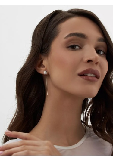 Marıola Prodevki Küpeler Gergi Srebro 925 Kare 160505657 Diğer